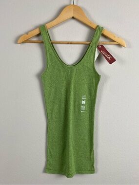 Arizona Jean Company Knotted Trim Ribbed Tank Top | Meadow